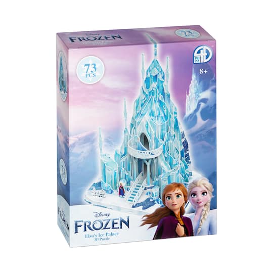 Disney Frozen - Elsa's Ice Palace 3D Puzzle: 73 Pcs By 4D Cityscape | 11.5" x 8.6" x 2.375" | Michaels®